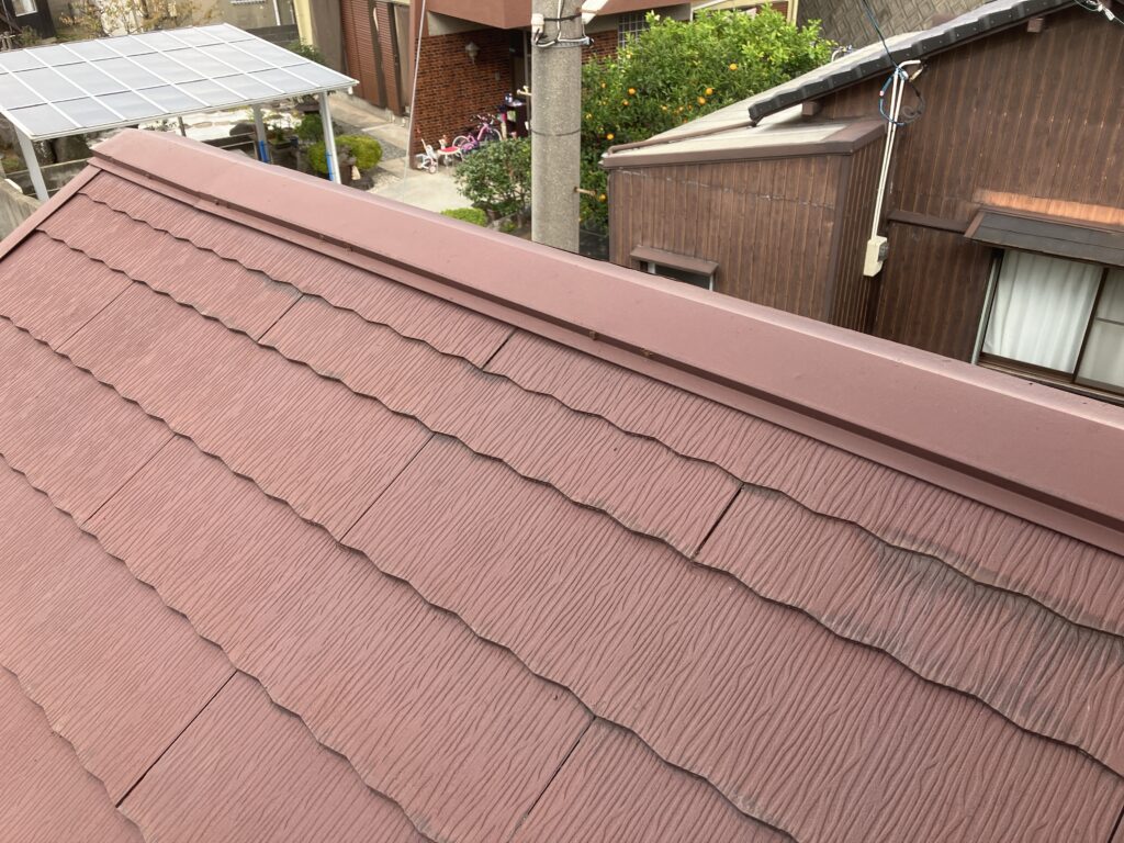工事完了後の屋根